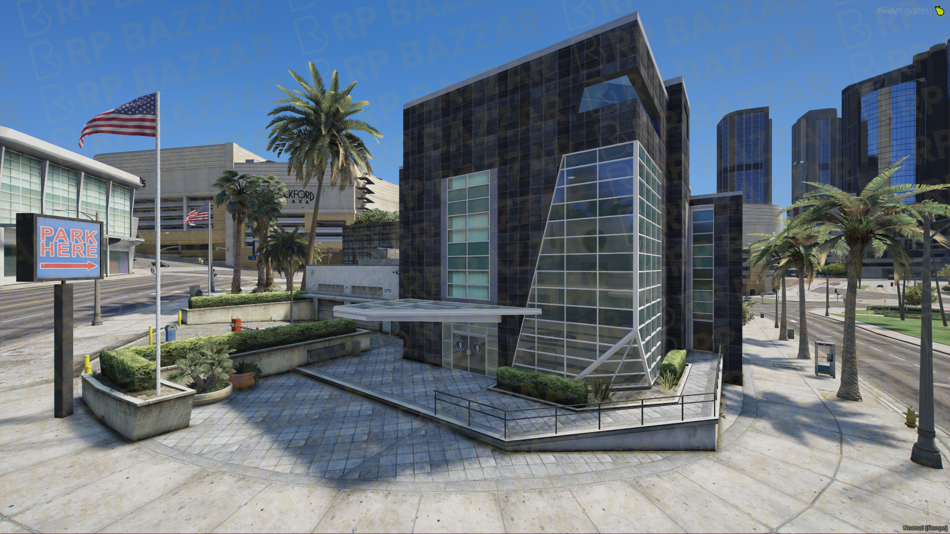 Vanguard Police Station FiveM MLO — GTA RP Interior — ESX QB QBOX — RPBazzar