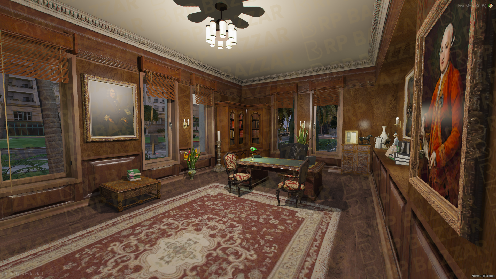 Historic City Hall FiveM MLO — GTA RP Interior — ESX QB QBOX — RPBazzar