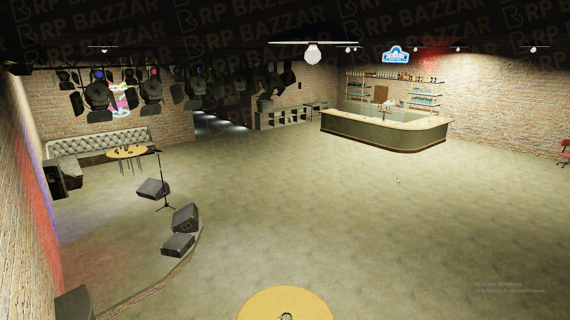 Abandoned Gang Basement FiveM MLO — GTA RP Interior — ESX QB QBOX — RPBazzar