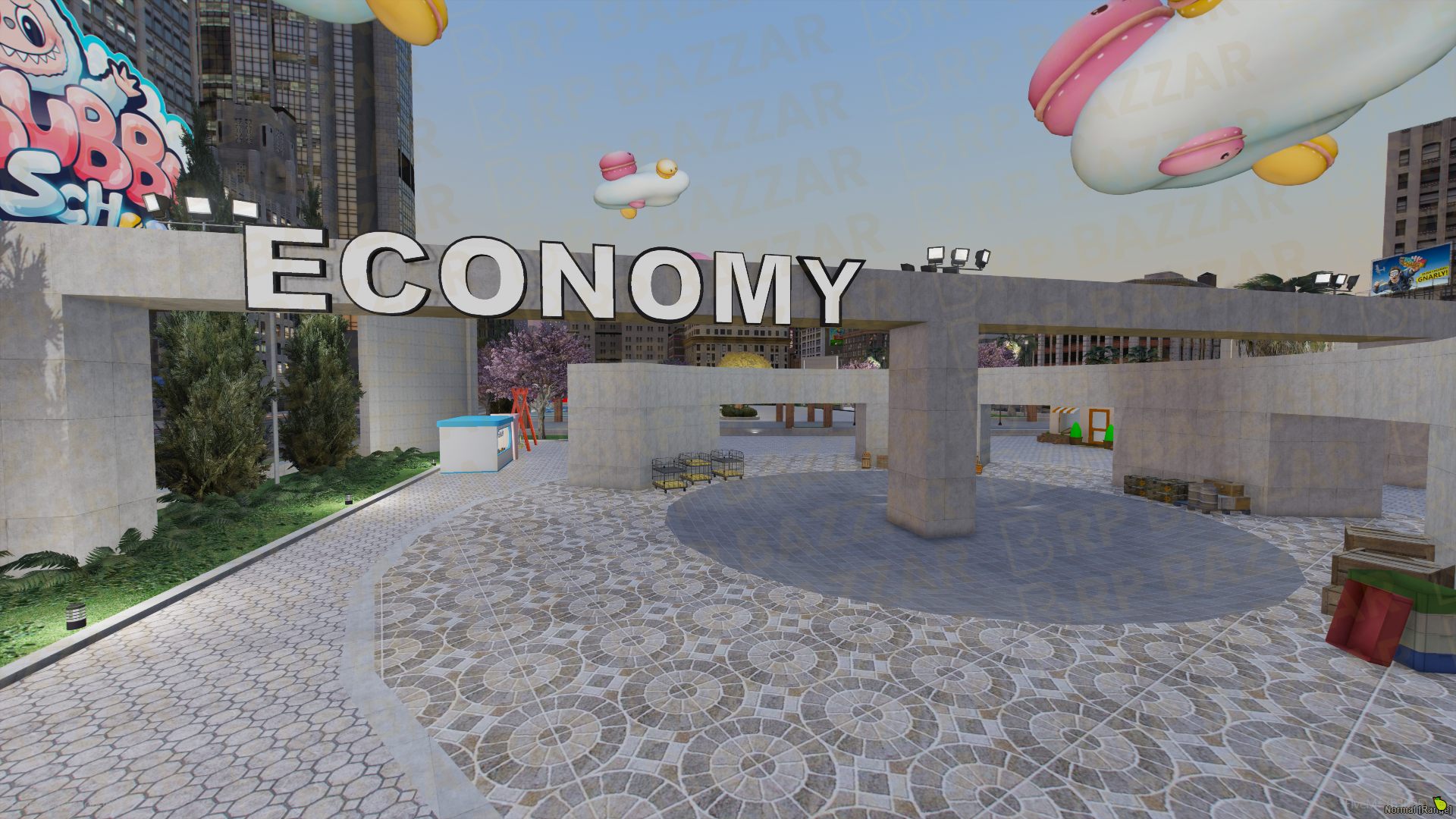 Central Legion Square FiveM MLO — GTA RP Interior — ESX QB QBOX — RPBazzar