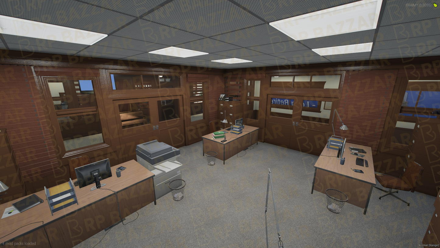 Westside Police Station FiveM MLO — GTA RP Interior — ESX QB QBOX — RPBazzar