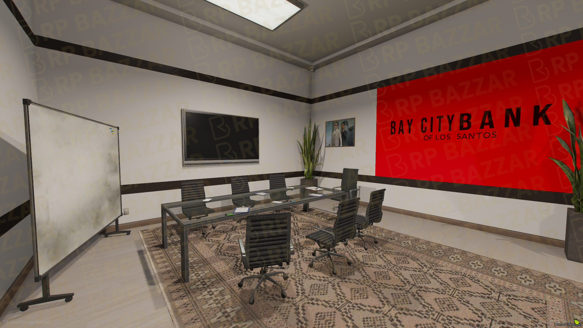 Secure Bank FiveM MLO — GTA RP Interior — ESX QB QBOX — RPBazzar