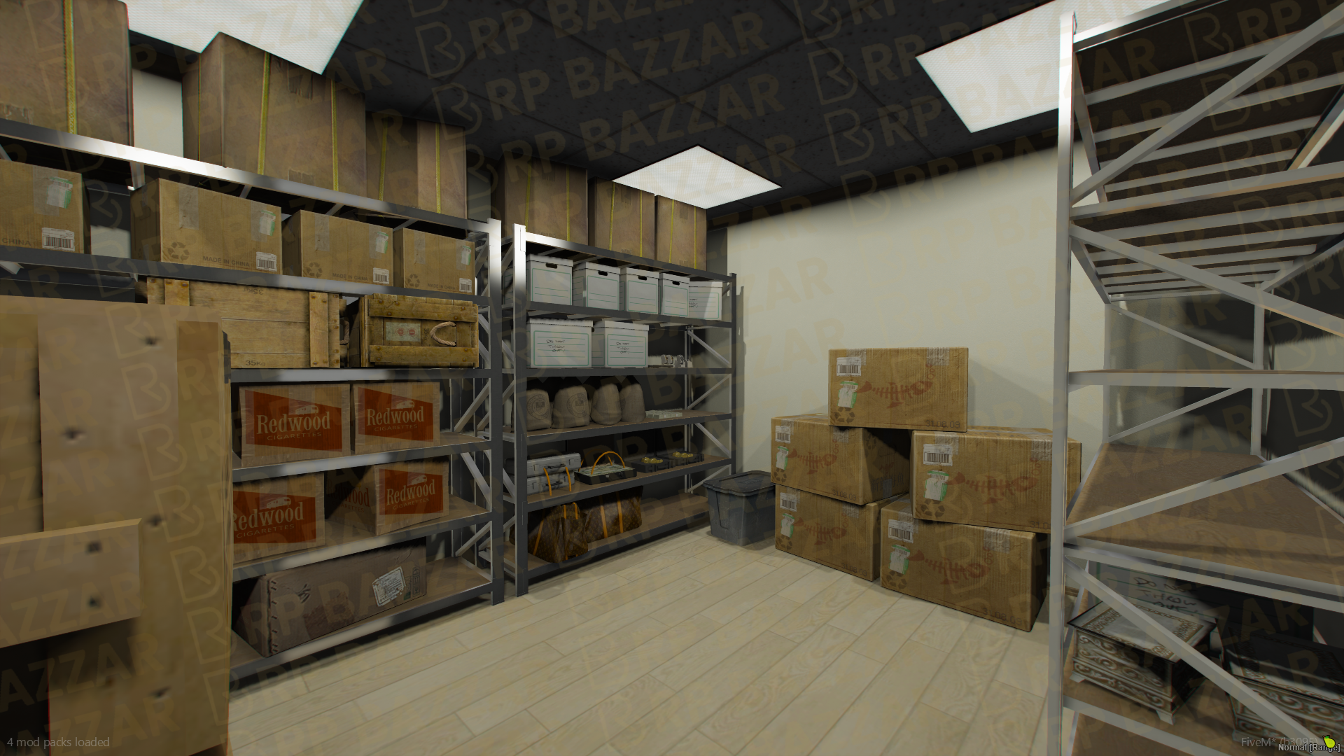 Sentinel Police Station FiveM MLO — GTA RP Interior — ESX QB QBOX — RPBazzar