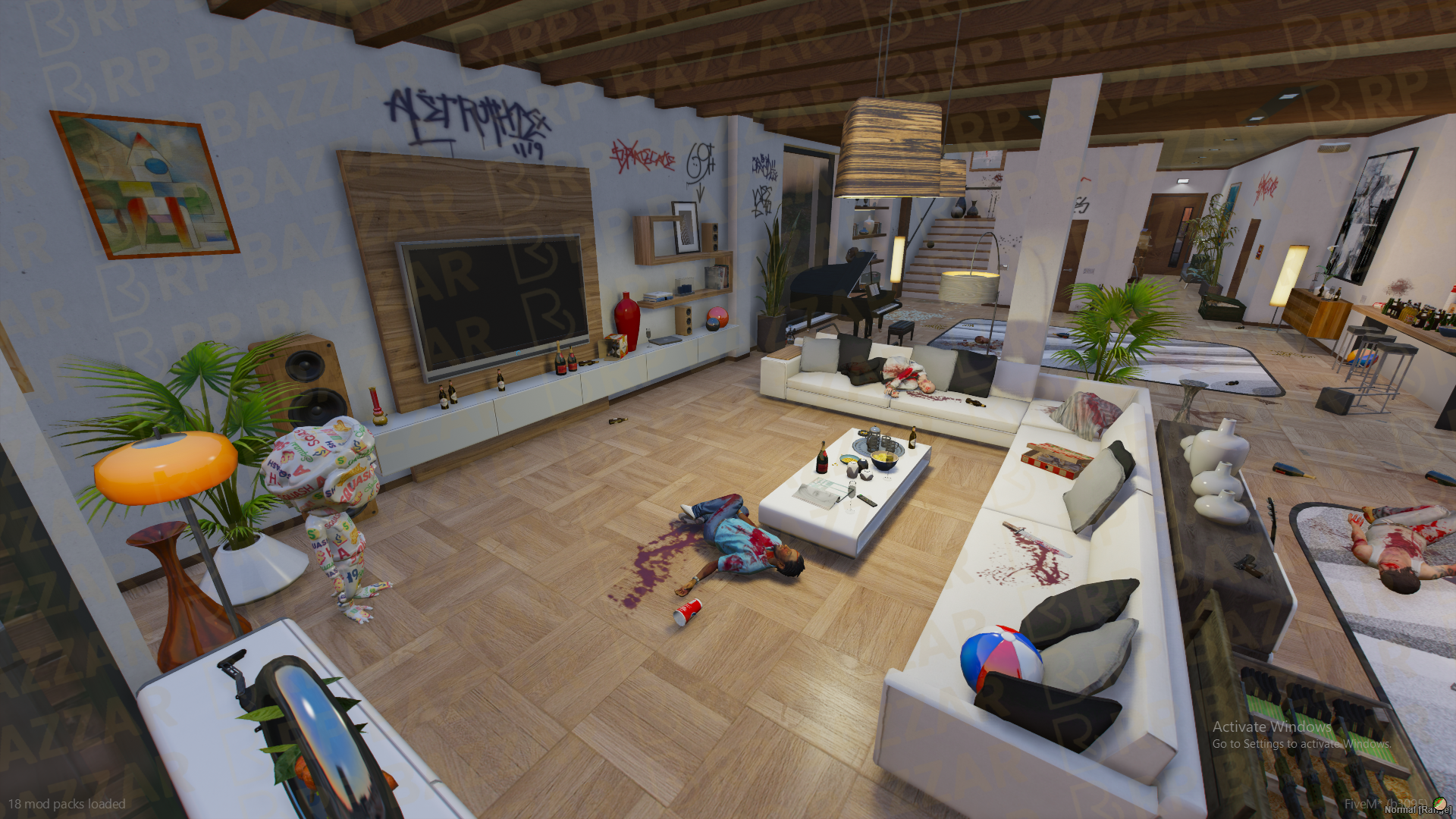 Biker House FiveM MLO — GTA RP Interior — ESX QB QBOX — RPBazzar