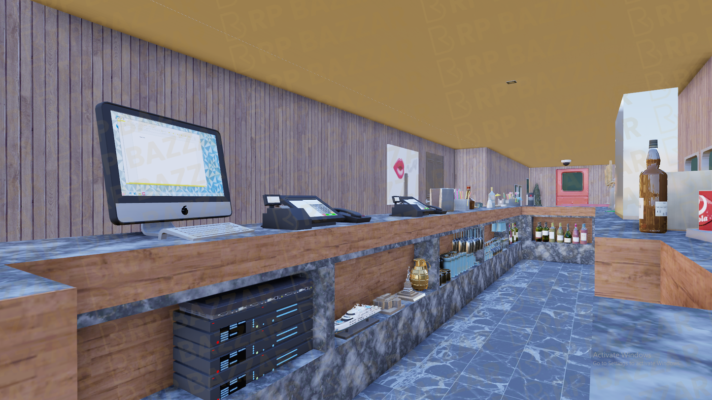 Neon Bar & Grill FiveM MLO — GTA RP Interior — ESX QB QBOX — RPBazzar