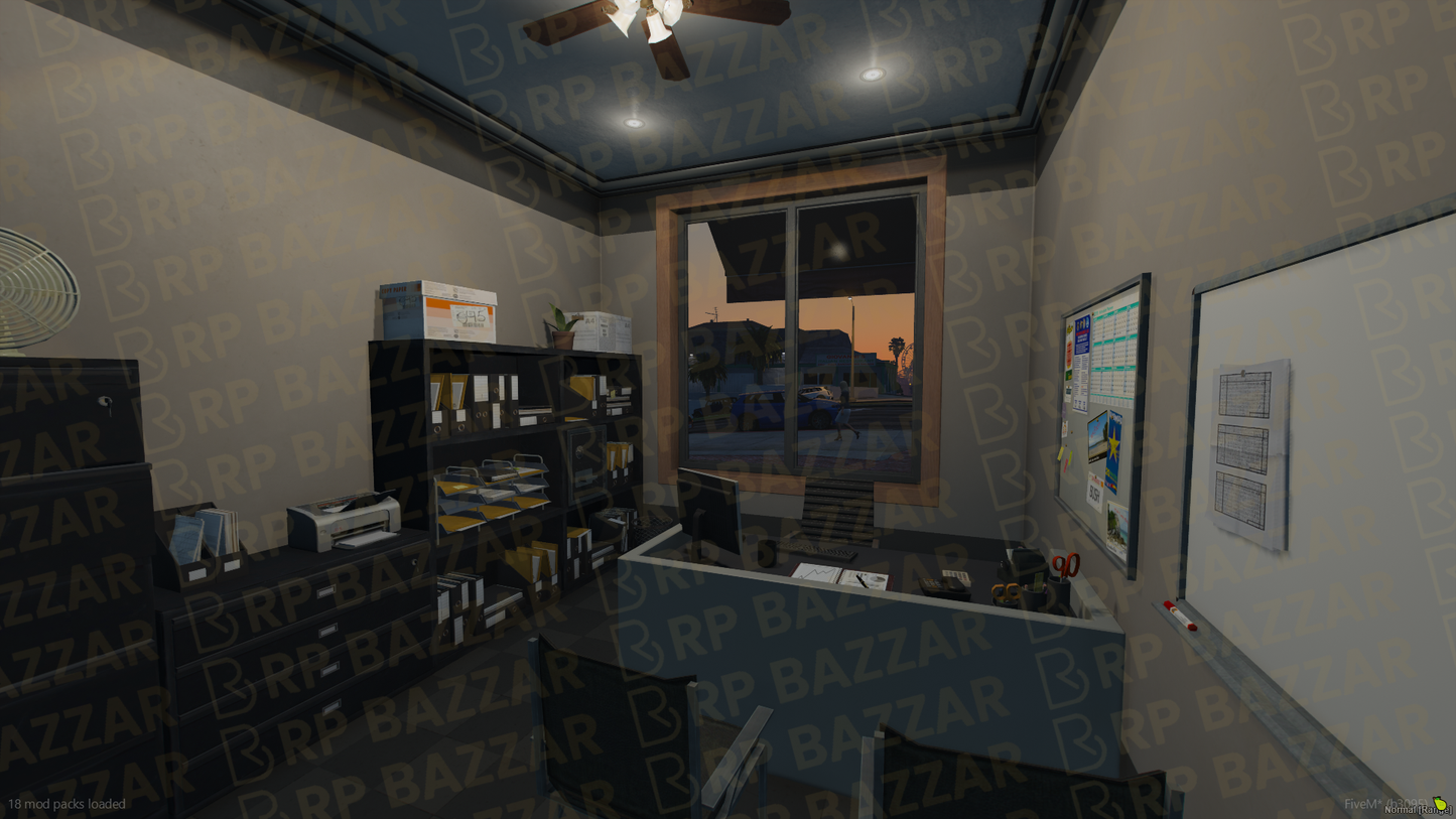 Heritage Bank FiveM MLO — GTA RP Interior — ESX QB QBOX — RPBazzar