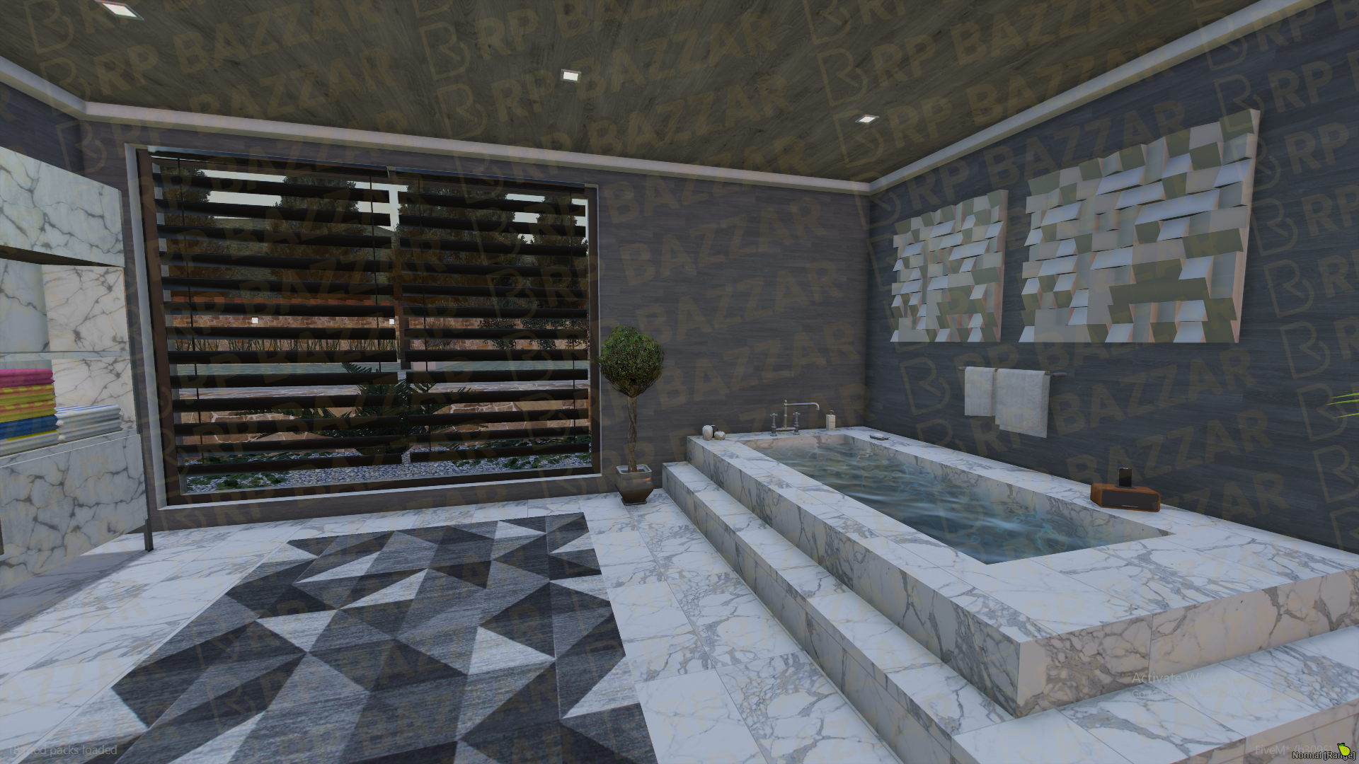 Sleek Mansion FiveM MLO — GTA RP Interior — ESX QB QBOX — RPBazzar