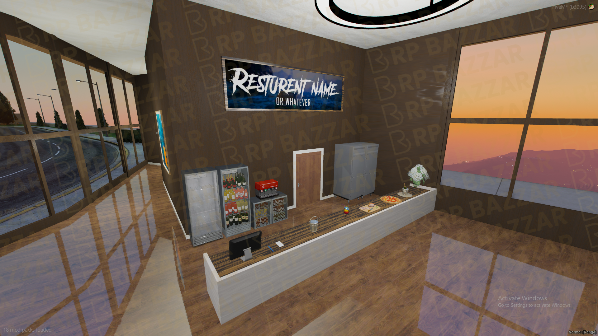 086.Food Court FiveM MLO — rpbazzar