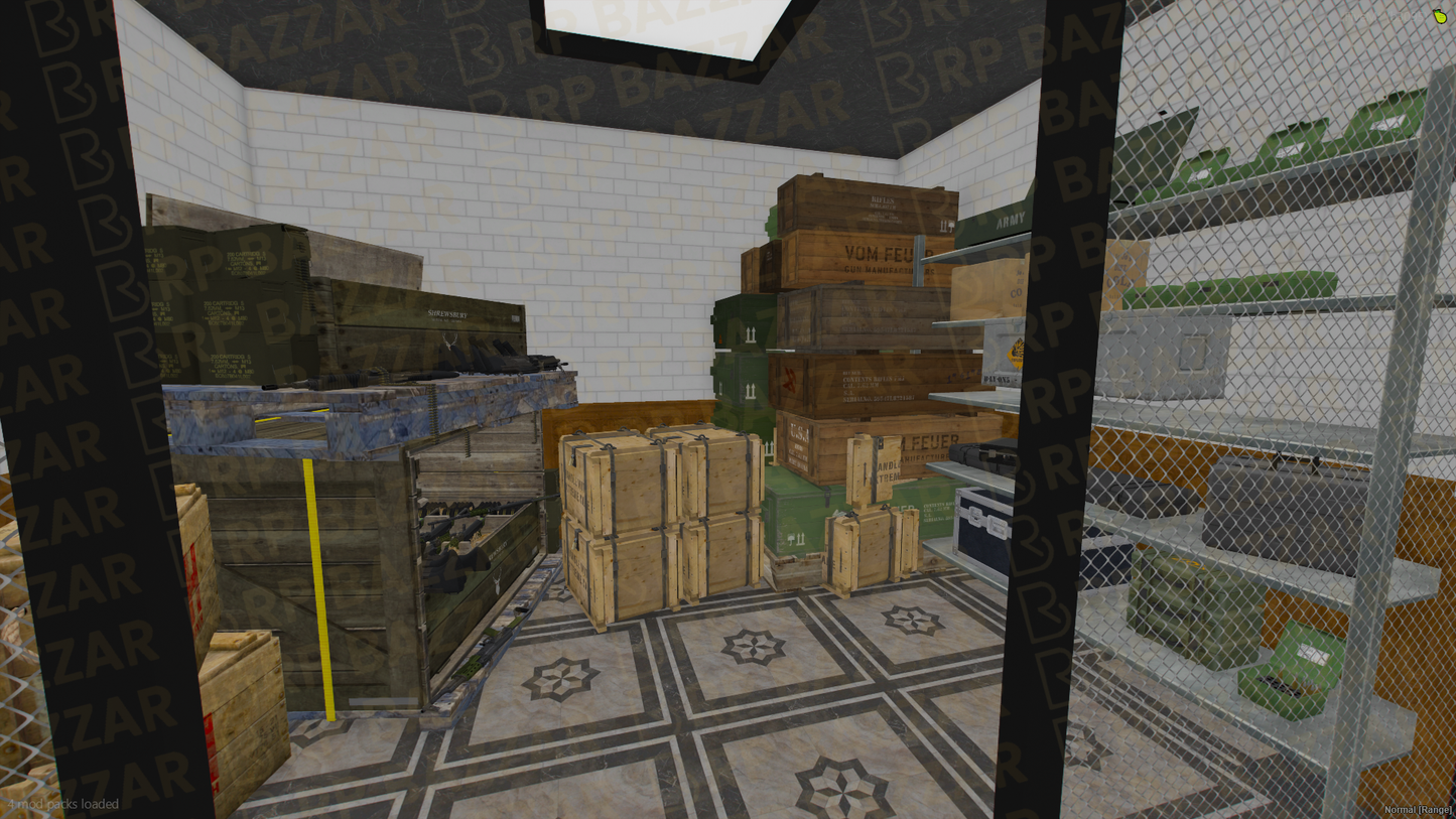 Patrol Police Station FiveM MLO — GTA RP Interior — ESX QB QBOX — RPBazzar
