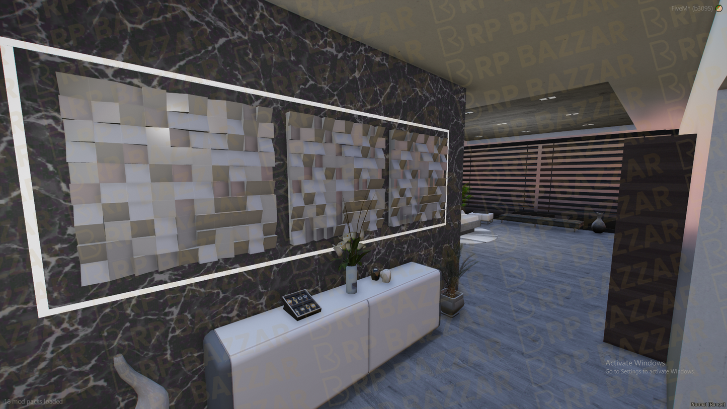 Cyberpunk Mansion FiveM MLO — GTA RP Interior — ESX QB QBOX — RPBazzar