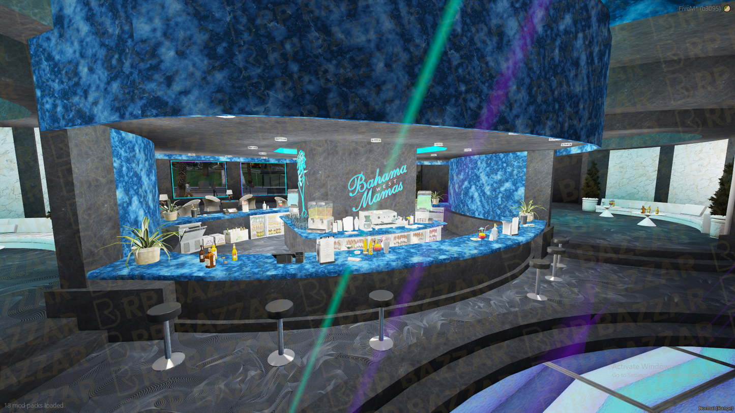 Vintage Nightclub FiveM MLO — GTA RP Interior — ESX QB QBOX — RPBazzar