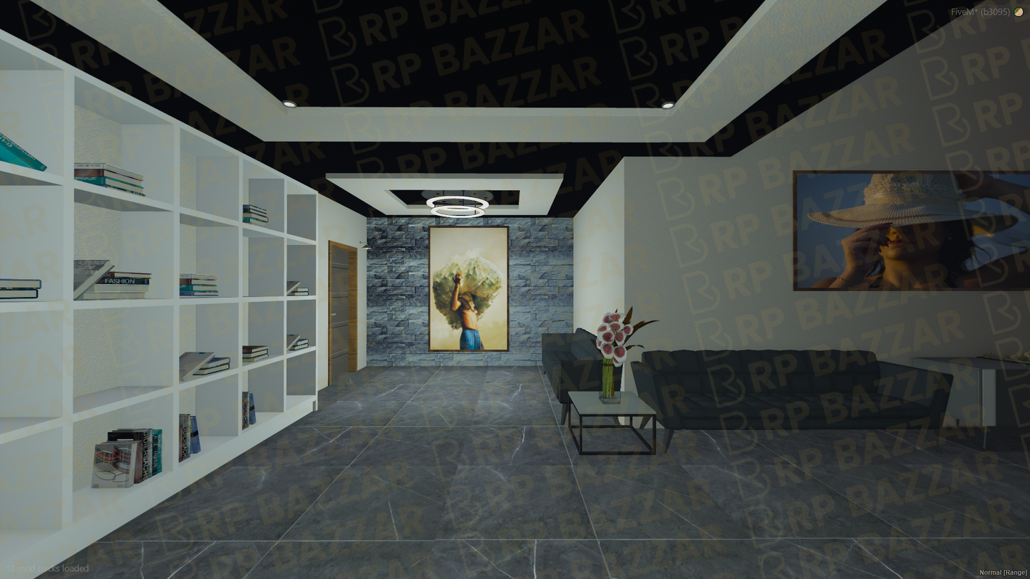 Coastal Mansion FiveM MLO — GTA RP Interior — ESX QB QBOX — RPBazzar