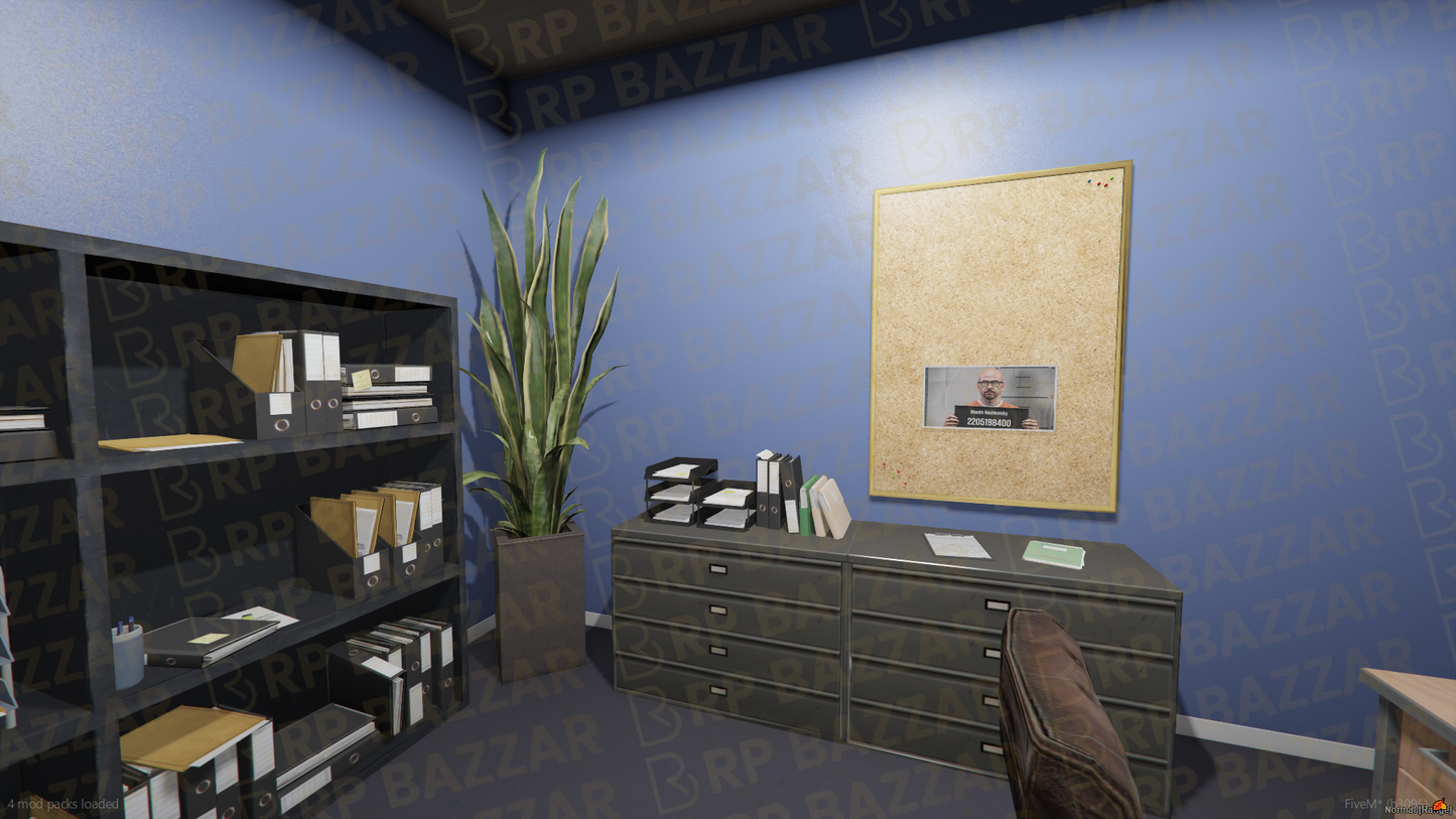County Prison FiveM MLO — GTA RP Interior — ESX QB QBOX — RPBazzar