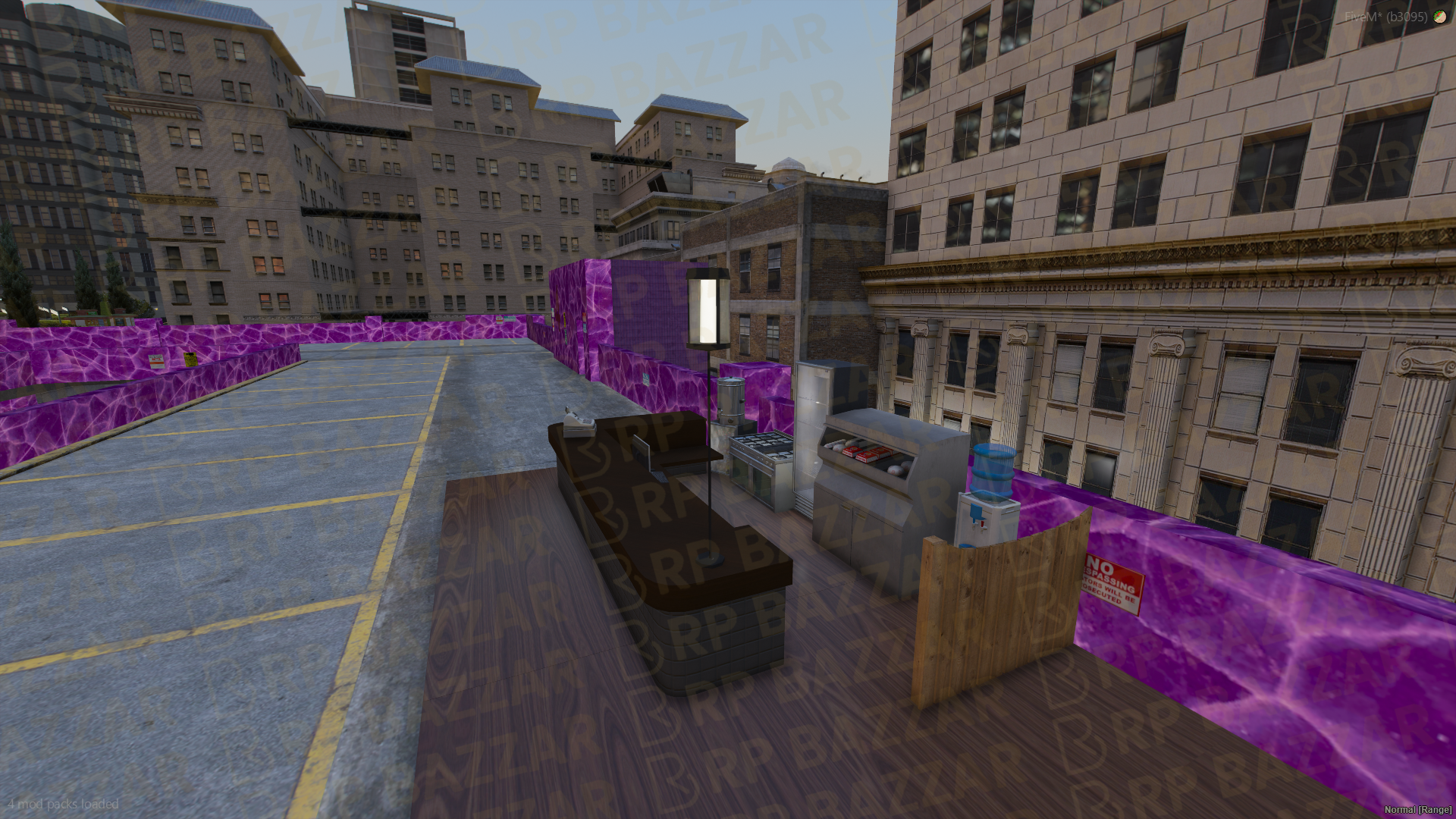 Downtown Legion Square FiveM MLO — GTA RP Interior — ESX QB QBOX — RPBazzar
