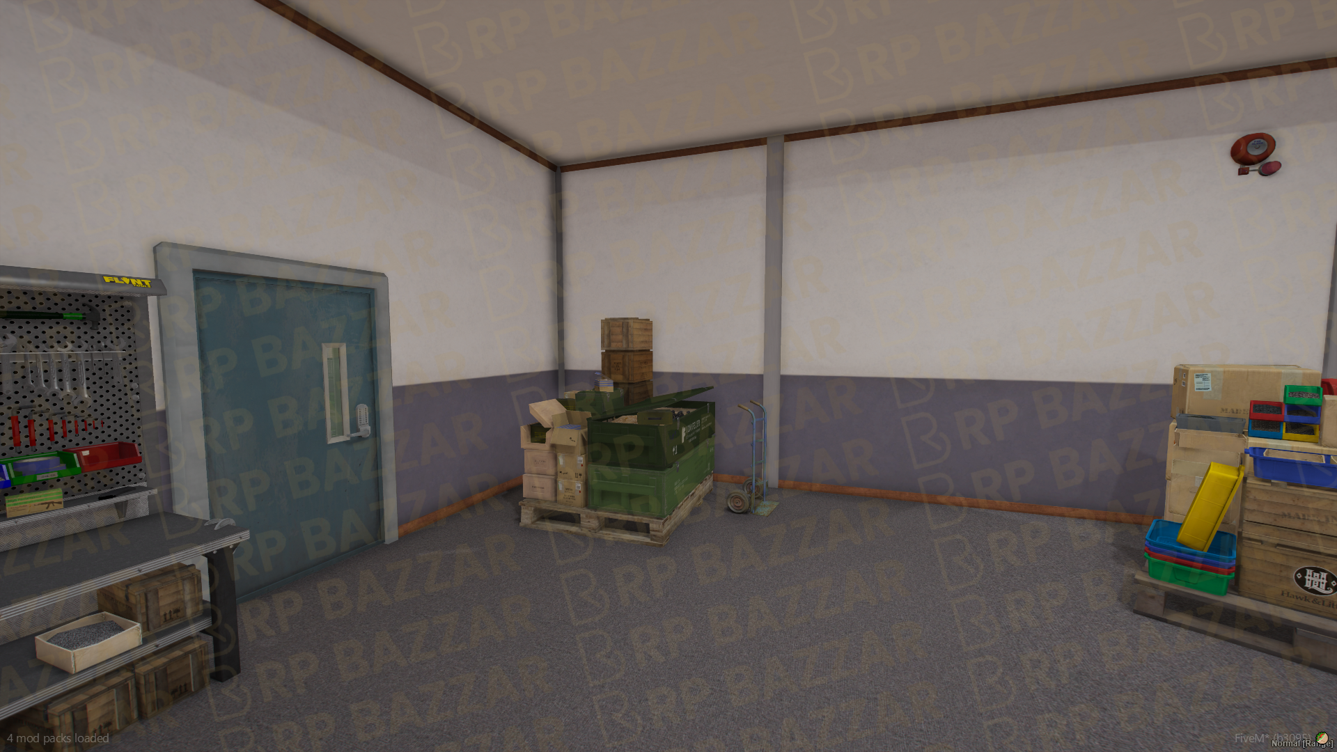 Fortified Prison FiveM MLO — GTA RP Interior — ESX QB QBOX — RPBazzar