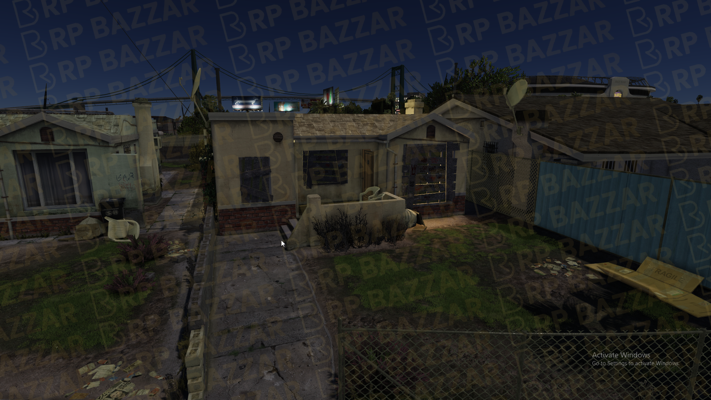 Industrial Gang Clubhouse FiveM MLO — GTA RP Interior — ESX QB QBOX — RPBazzar