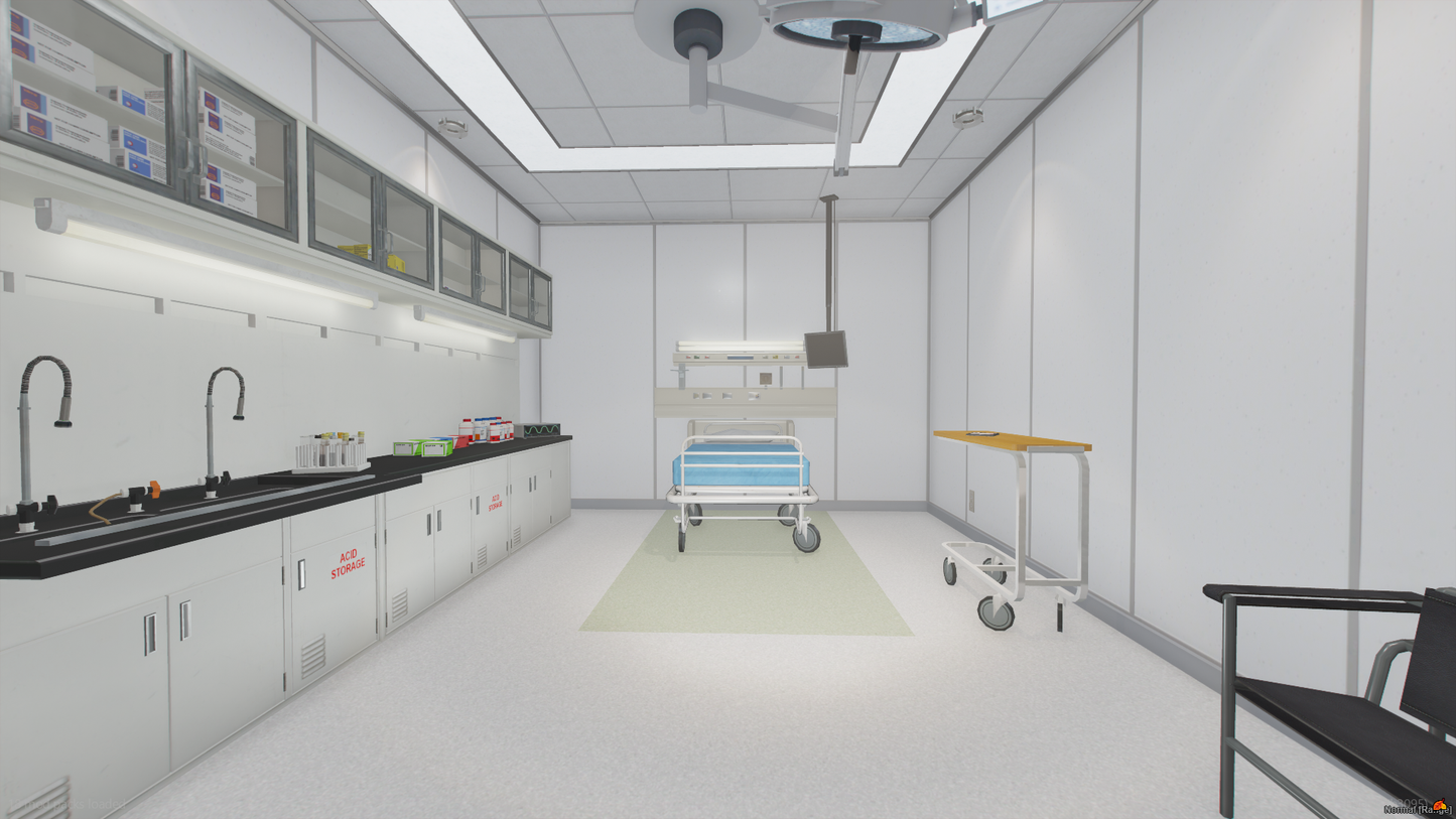 Metro Hospital FiveM MLO — GTA RP Interior — ESX QB QBOX — RPBazzar