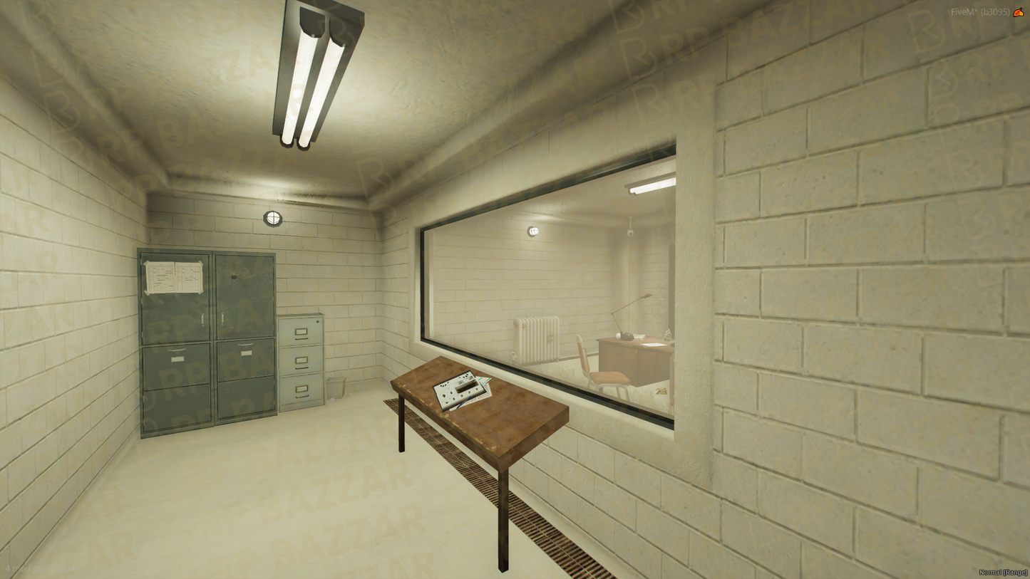 Frontline Police Station FiveM MLO — GTA RP Interior — ESX QB QBOX — RPBazzar