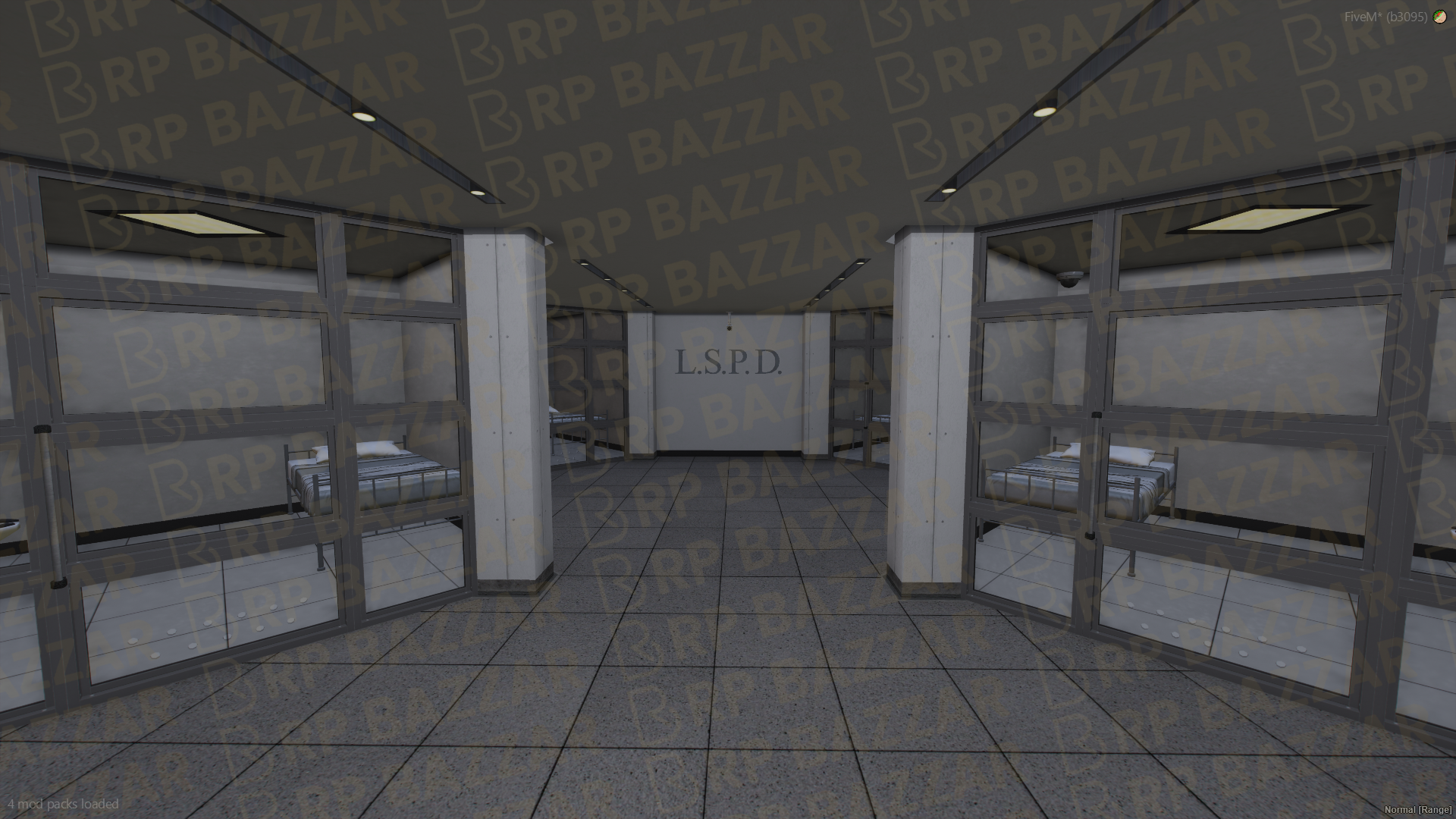 Tactical Police Station FiveM MLO — GTA RP Interior — ESX QB QBOX — RPBazzar
