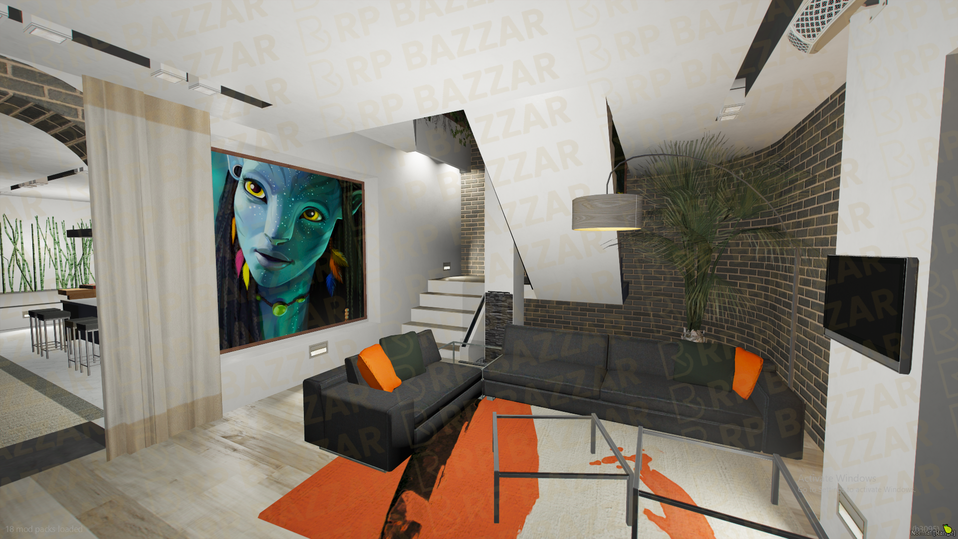 Immersive House FiveM MLO — GTA RP Interior — ESX QB QBOX — RPBazzar