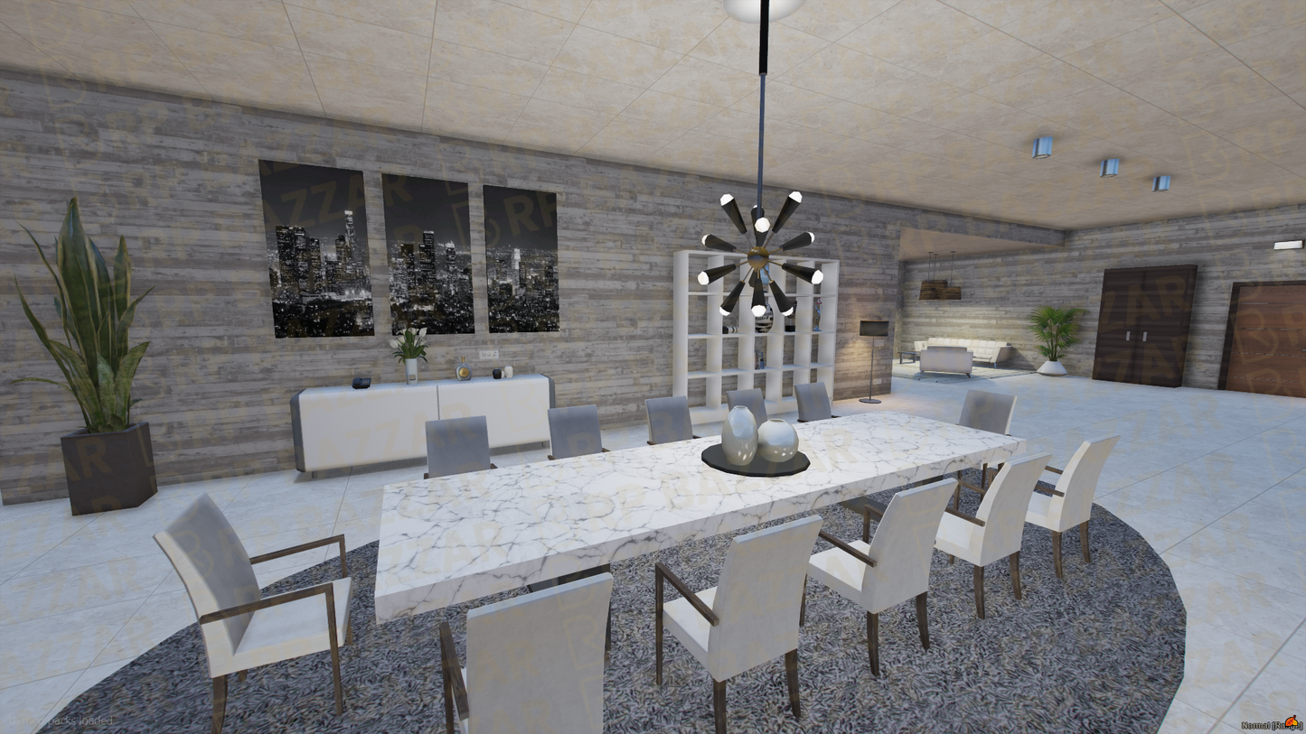 Elite Mansion FiveM MLO — GTA RP Interior — ESX QB QBOX — RPBazzar
