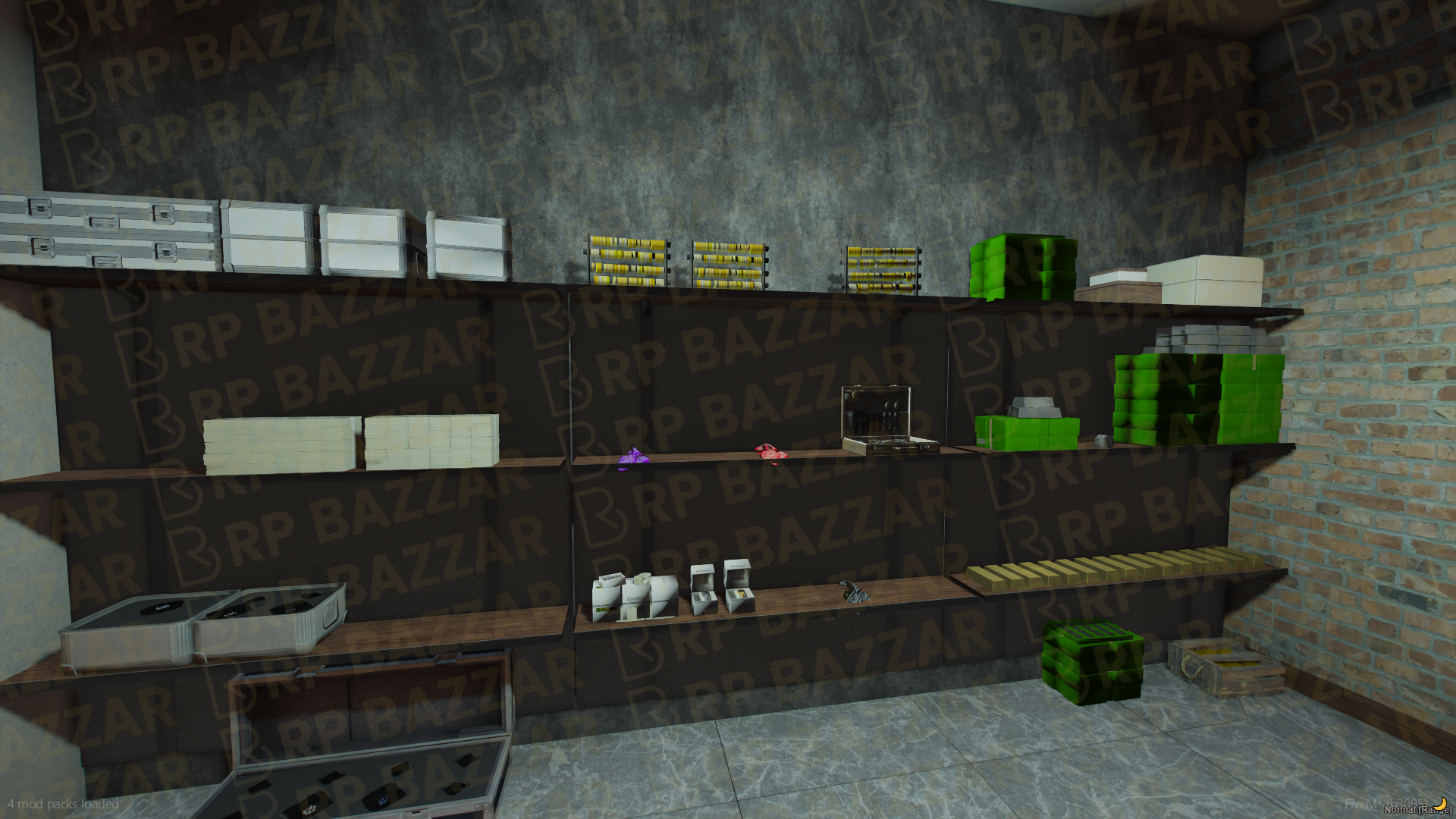 Urban Pawn Shop FiveM MLO — GTA RP Interior — ESX QB QBOX — RPBazzar