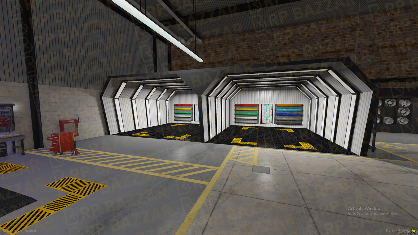 Elite Mechanic Shop FiveM MLO — GTA RP Interior — ESX QB QBOX — RPBazzar