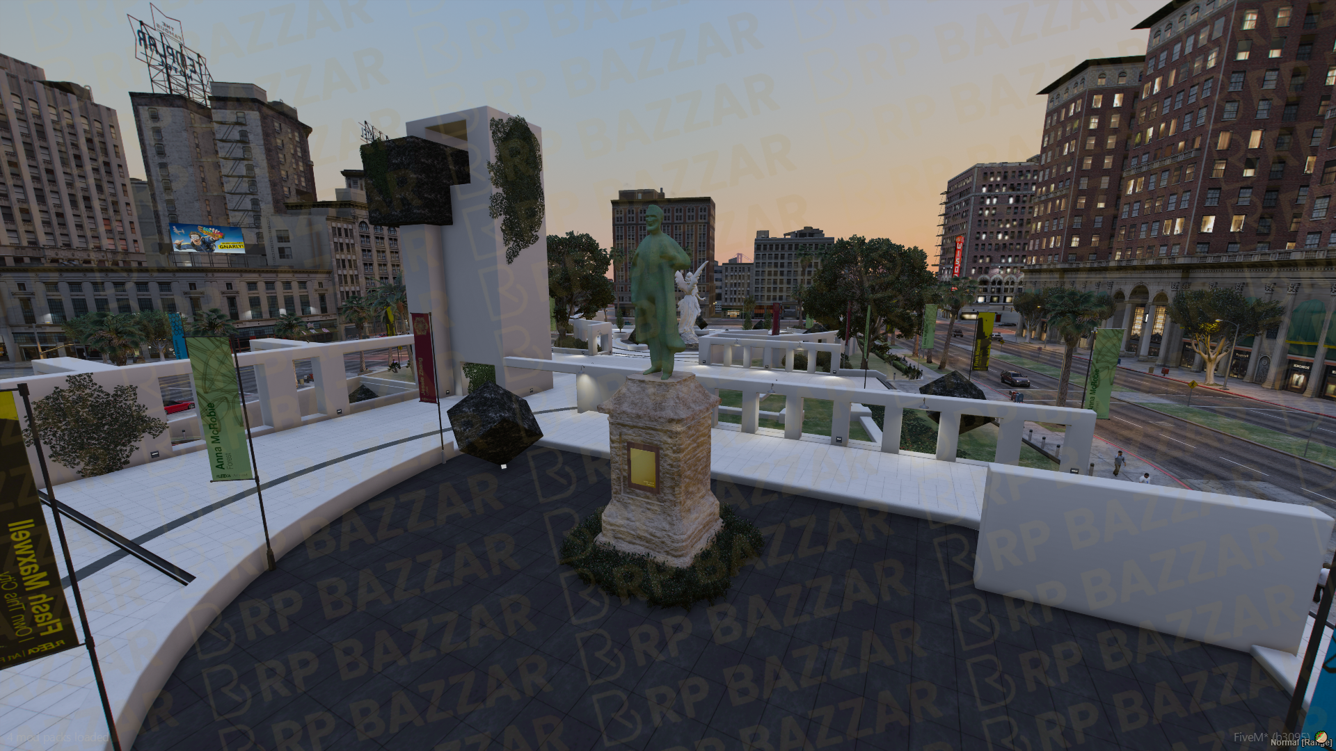 Central Legion Square FiveM MLO — GTA RP Interior — ESX QB QBOX — RPBazzar