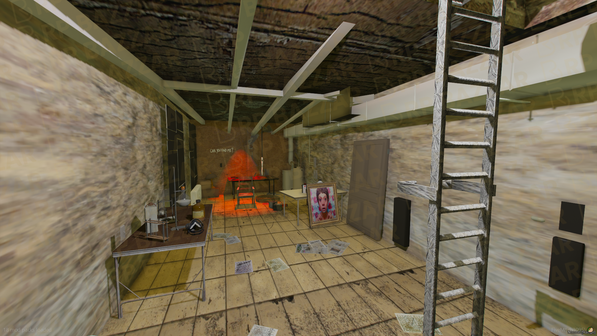 Forgotten Secret Place FiveM MLO — GTA RP Interior — ESX QB QBOX — RPBazzar