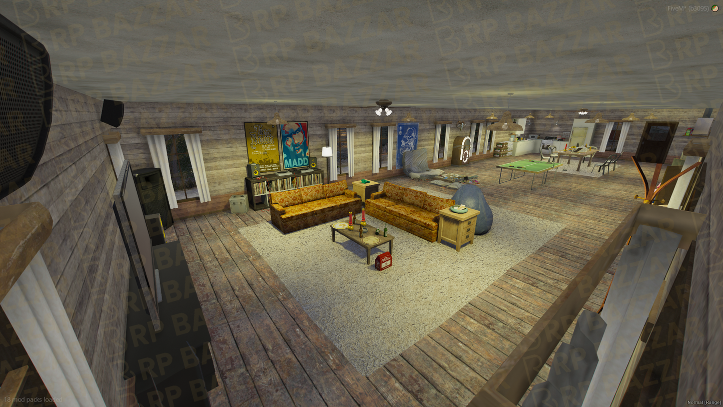 Elite Gang Mansion FiveM MLO — GTA RP Interior — ESX QB QBOX — RPBazzar