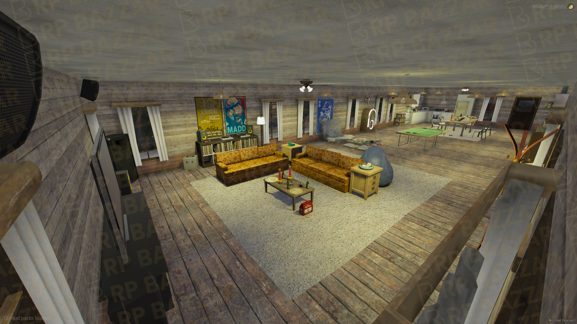 Elite Gang Mansion FiveM MLO — GTA RP Interior — ESX QB QBOX — RPBazzar