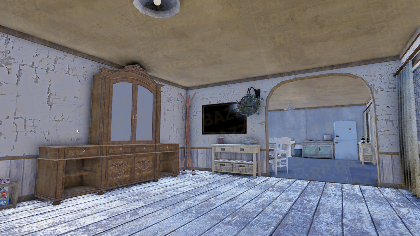 Gritty Gang Base FiveM MLO — GTA RP Interior — ESX QB QBOX — RPBazzar