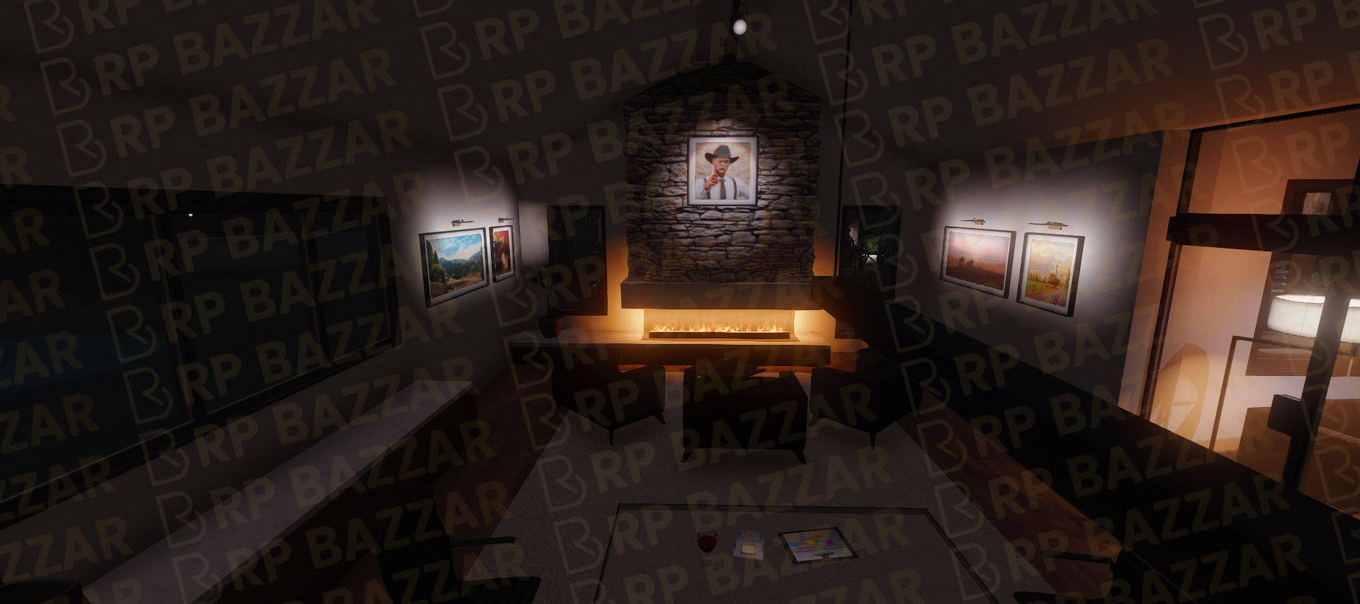 Immersive Gang Base FiveM MLO — GTA RP Interior — ESX QB QBOX — RPBazzar