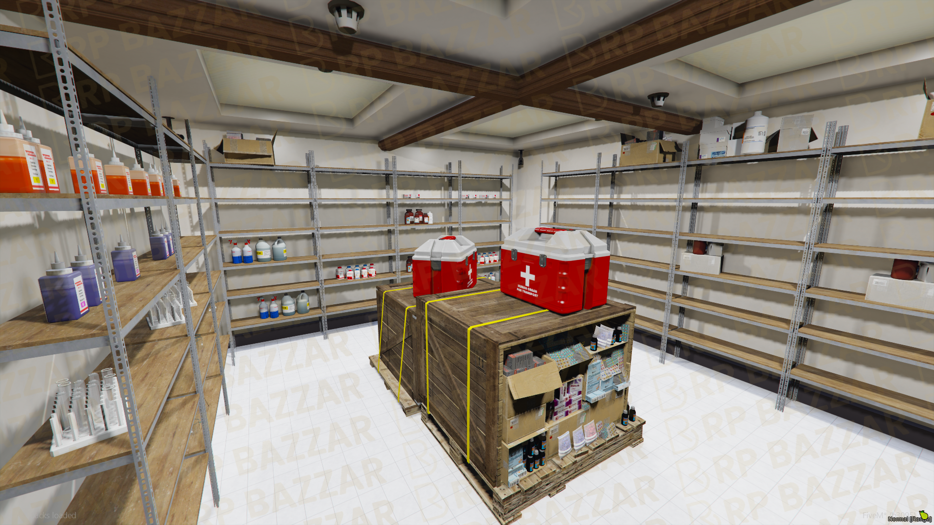 Premium Pharmacy FiveM MLO — GTA RP Interior — ESX QB QBOX — RPBazzar