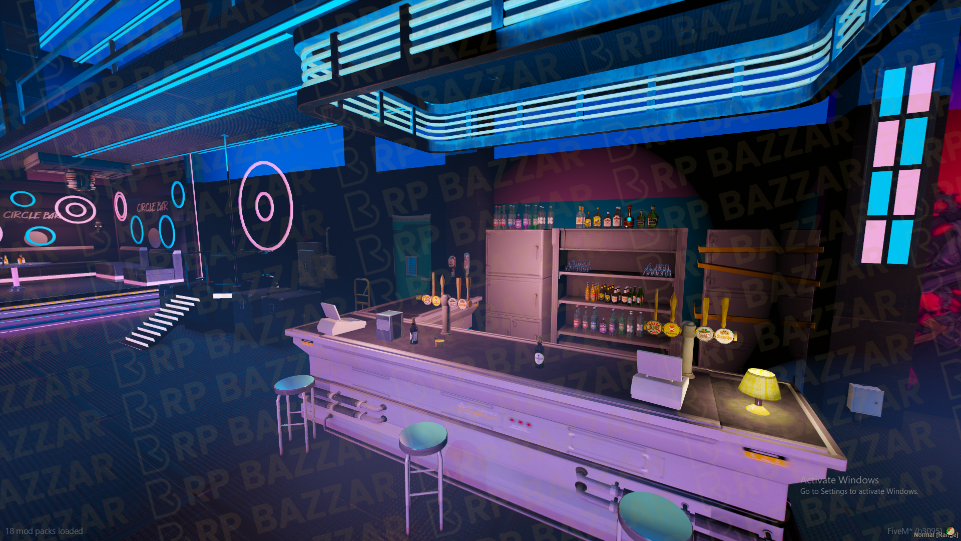 Smoky Nightclub FiveM MLO — GTA RP Interior — ESX QB QBOX — RPBazzar