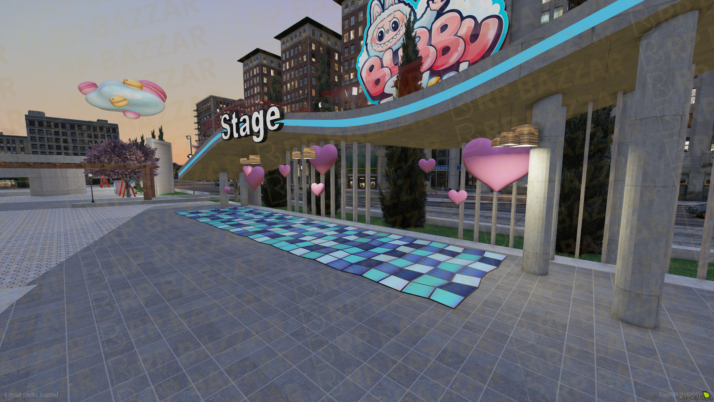Central Legion Square FiveM MLO — GTA RP Interior — ESX QB QBOX — RPBazzar