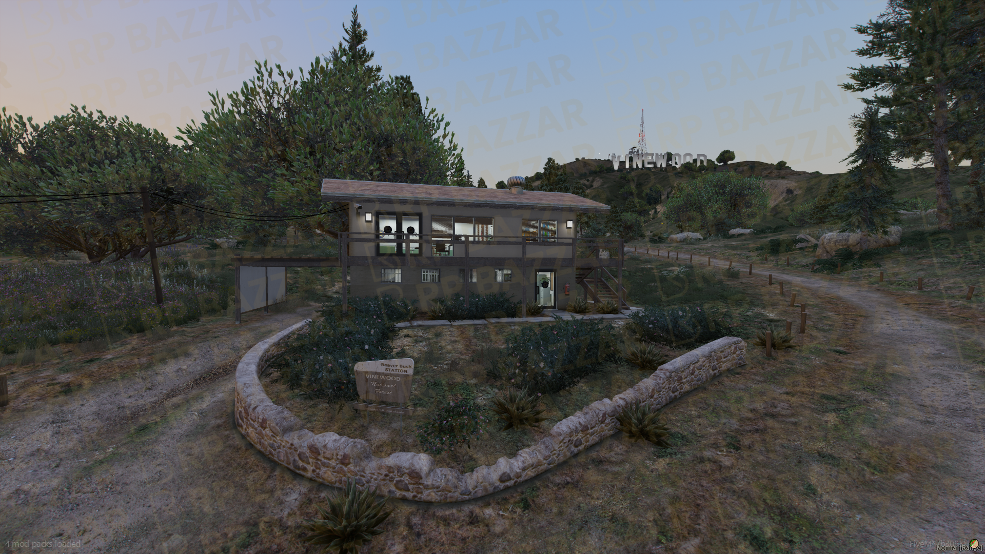 Rustic Park Ranger FiveM MLO — GTA RP Interior — ESX QB QBOX — RPBazzar