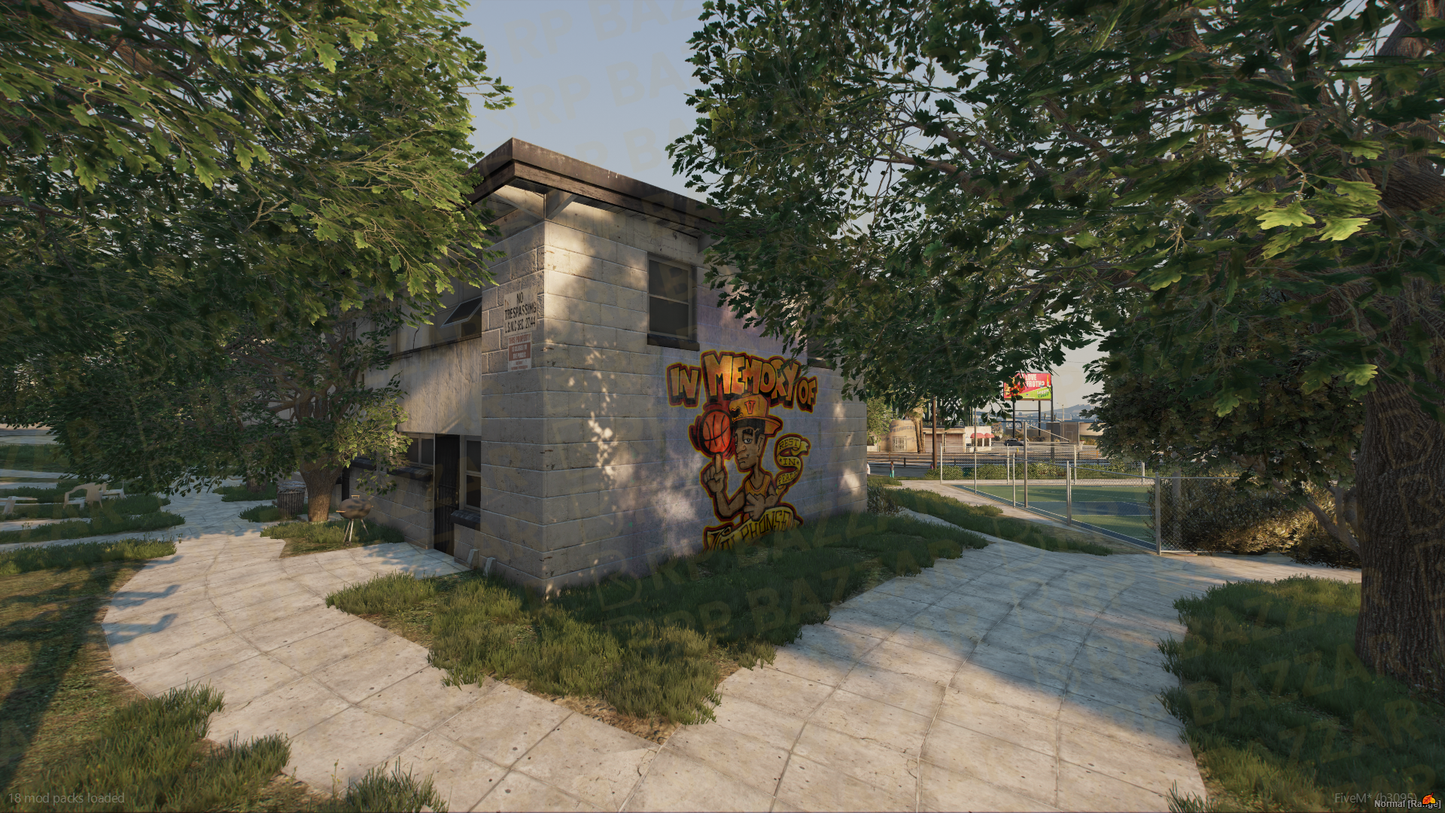 Iron Gang Exterior FiveM MLO — GTA RP Interior — ESX QB QBOX — RPBazzar