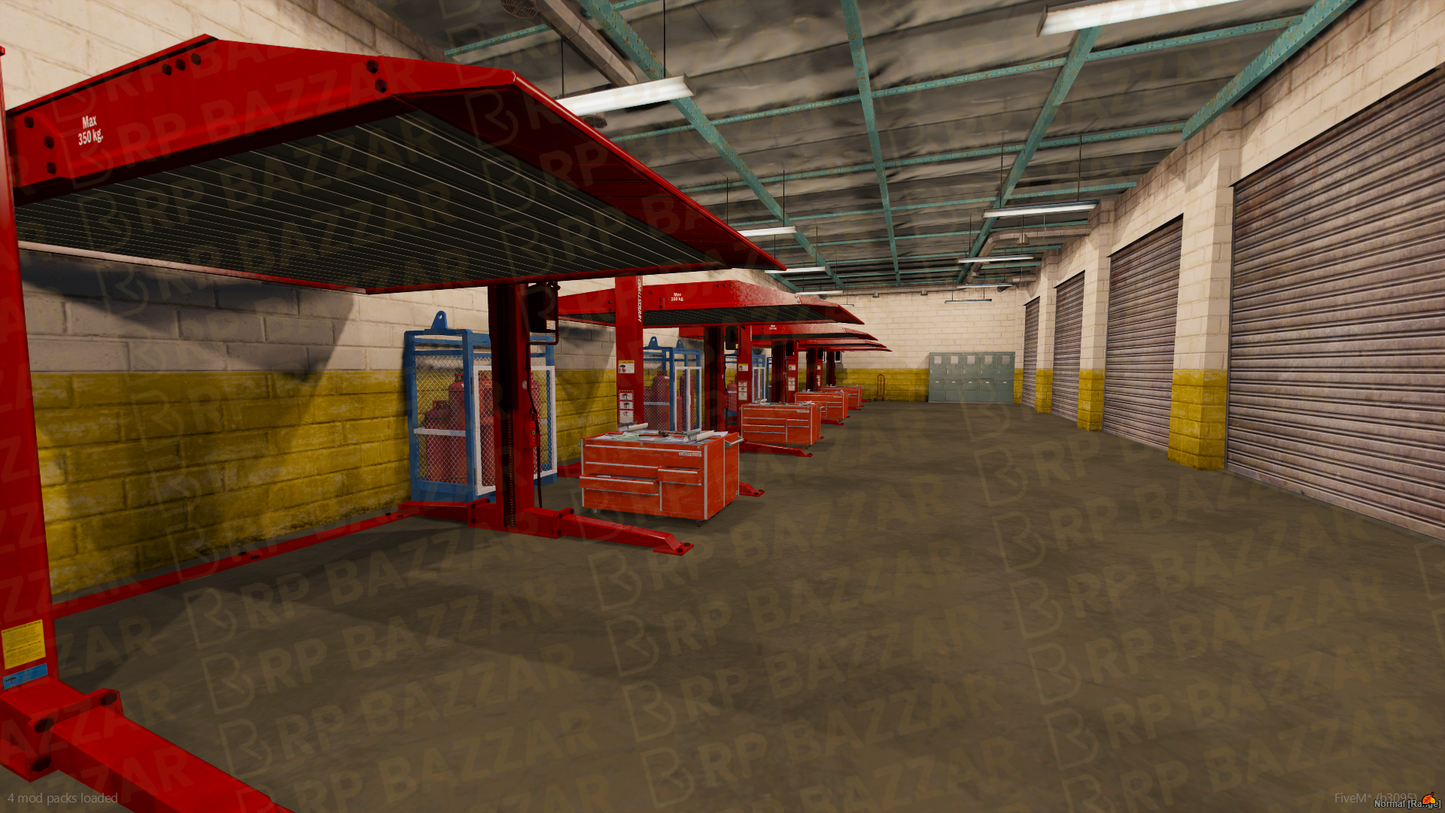 Night Race Track FiveM MLO — GTA RP Interior — ESX QB QBOX — RPBazzar