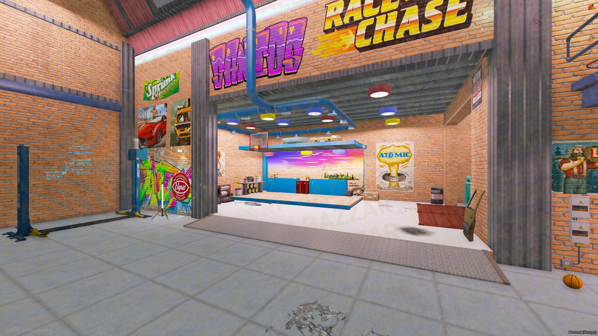 Exclusive Mechanic Shop FiveM MLO — GTA RP Interior — ESX QB QBOX — RPBazzar