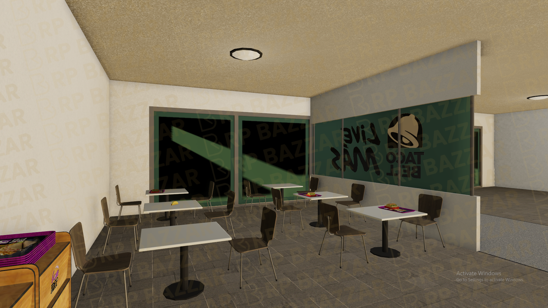 Industrial Kitchen FiveM MLO — GTA RP Interior — ESX QB QBOX — RPBazzar