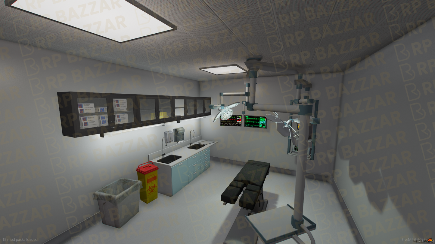 Pinecrest Hospital FiveM MLO — GTA RP Interior — ESX QB QBOX — RPBazzar