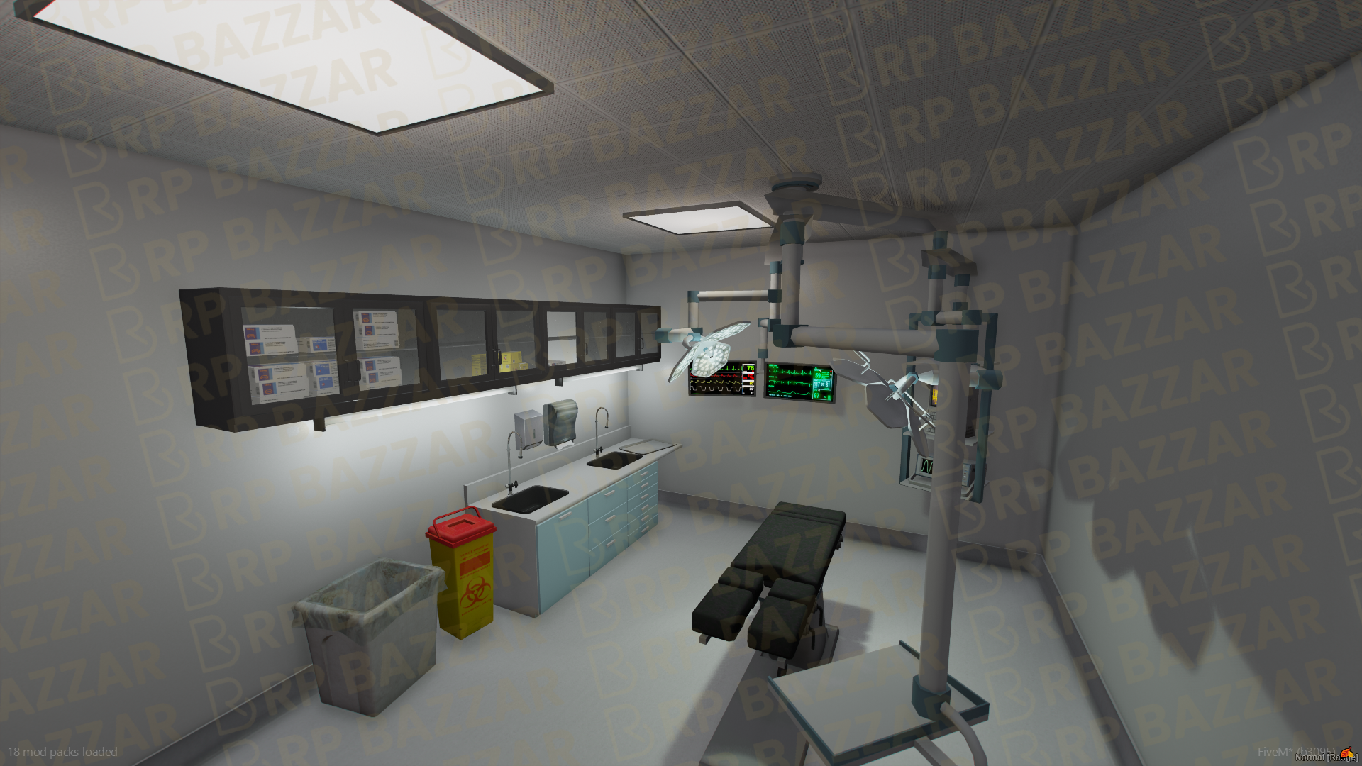 Pinecrest Hospital FiveM MLO — GTA RP Interior — ESX QB QBOX — RPBazzar