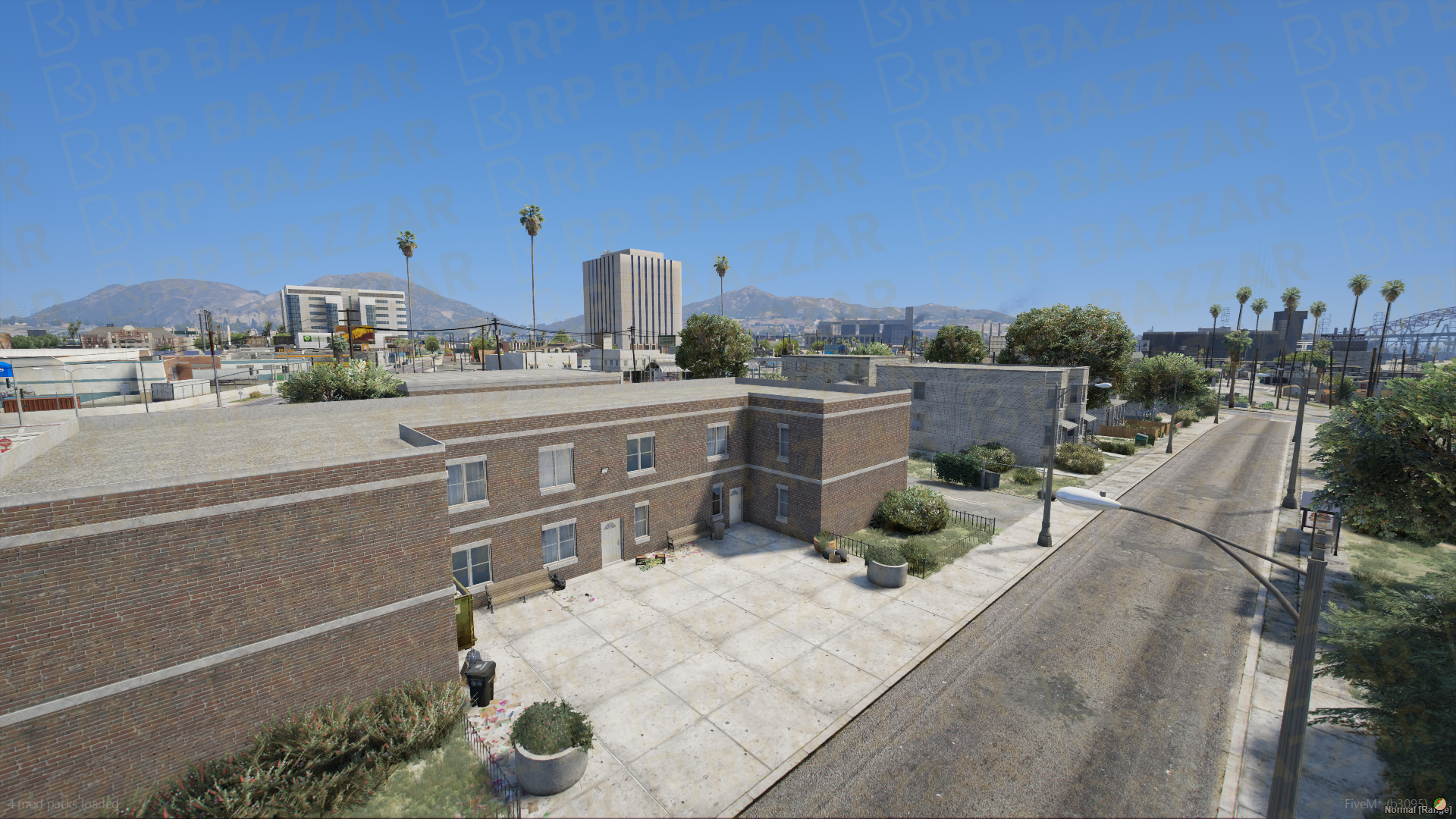 Modern House Exterior FiveM MLO — GTA RP Interior — ESX QB QBOX — RPBazzar