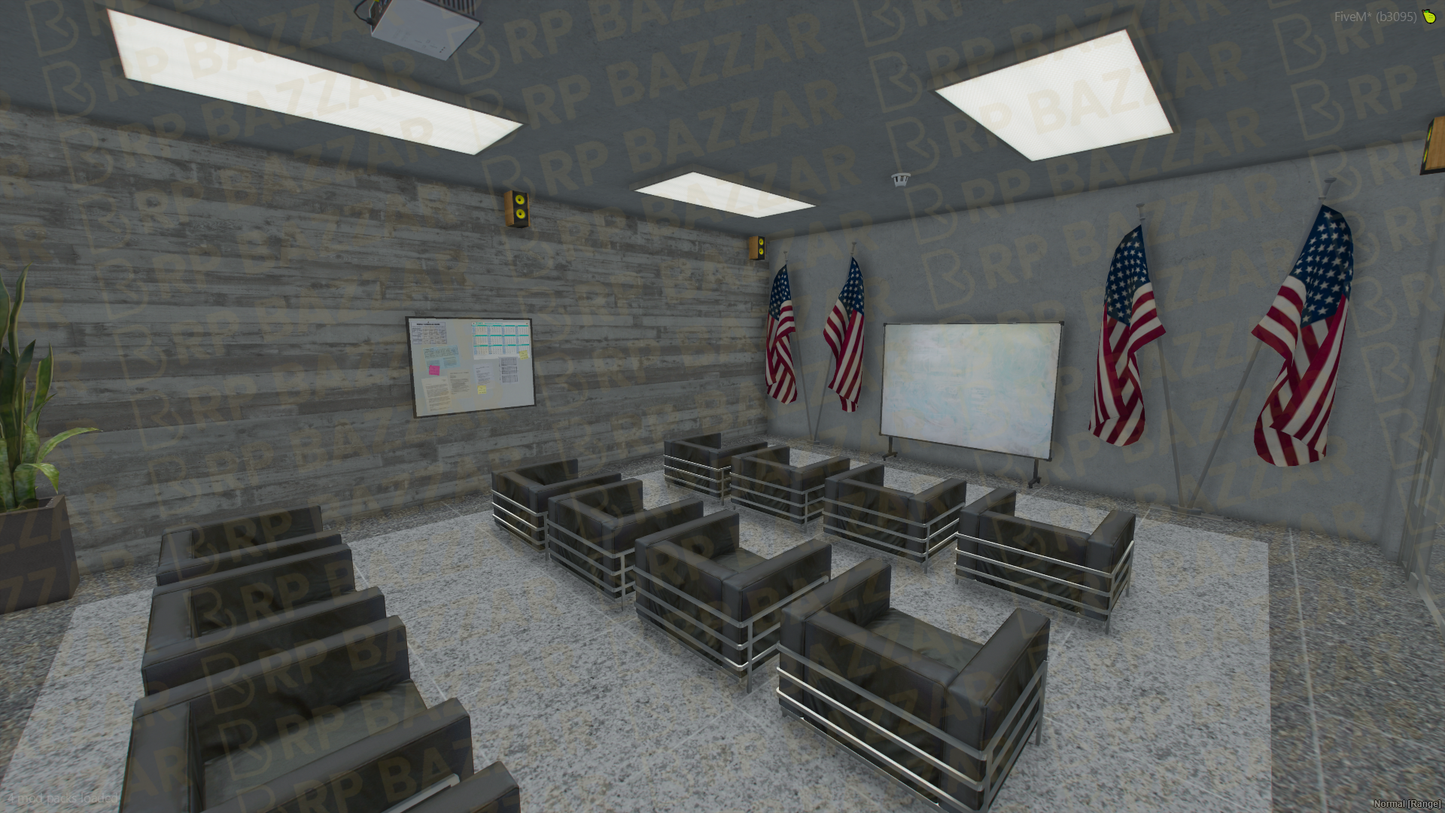 Precinct Police Station FiveM MLO — GTA RP Interior — ESX QB QBOX — RPBazzar