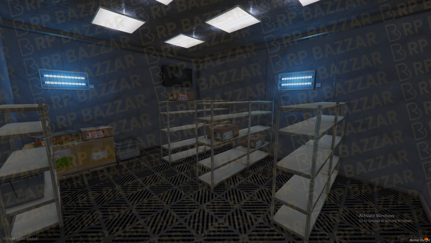 Downtown Steakhouse FiveM MLO — GTA RP Interior — ESX QB QBOX — RPBazzar