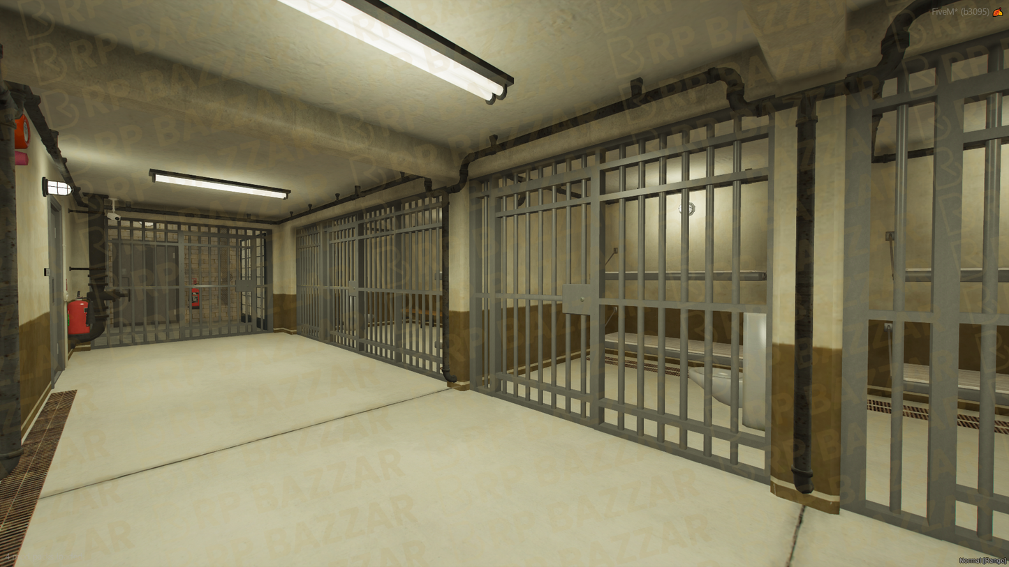 Frontline Police Station FiveM MLO — GTA RP Interior — ESX QB QBOX — RPBazzar