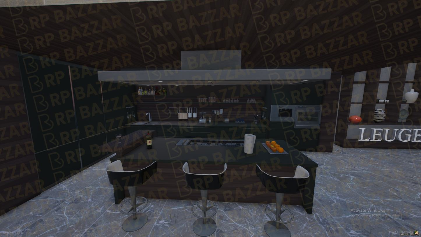 Vintage Mansion FiveM MLO — GTA RP Interior — ESX QB QBOX — RPBazzar
