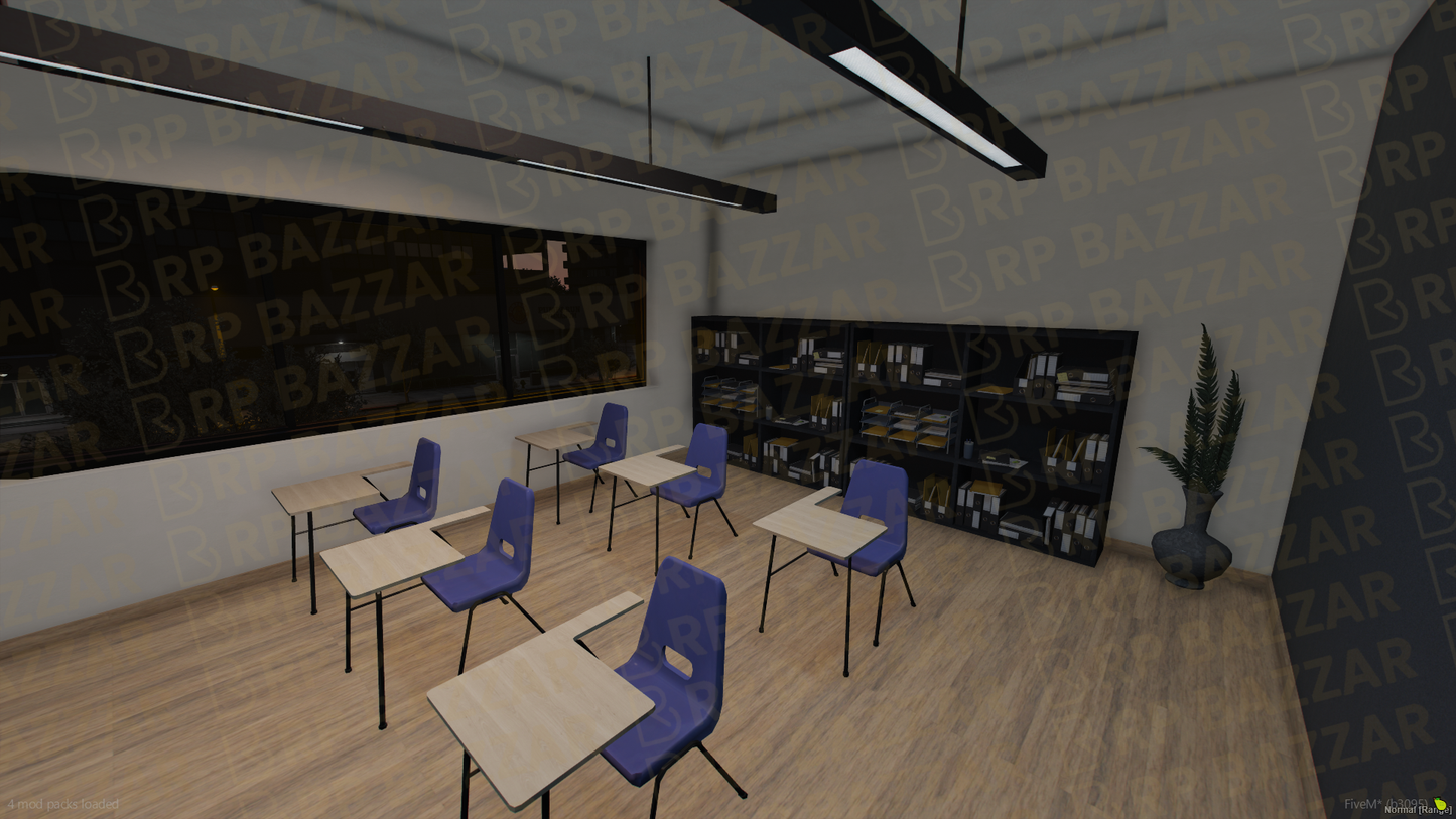 Downtown Taxi Depot FiveM MLO — GTA RP Interior — ESX QB QBOX — RPBazzar