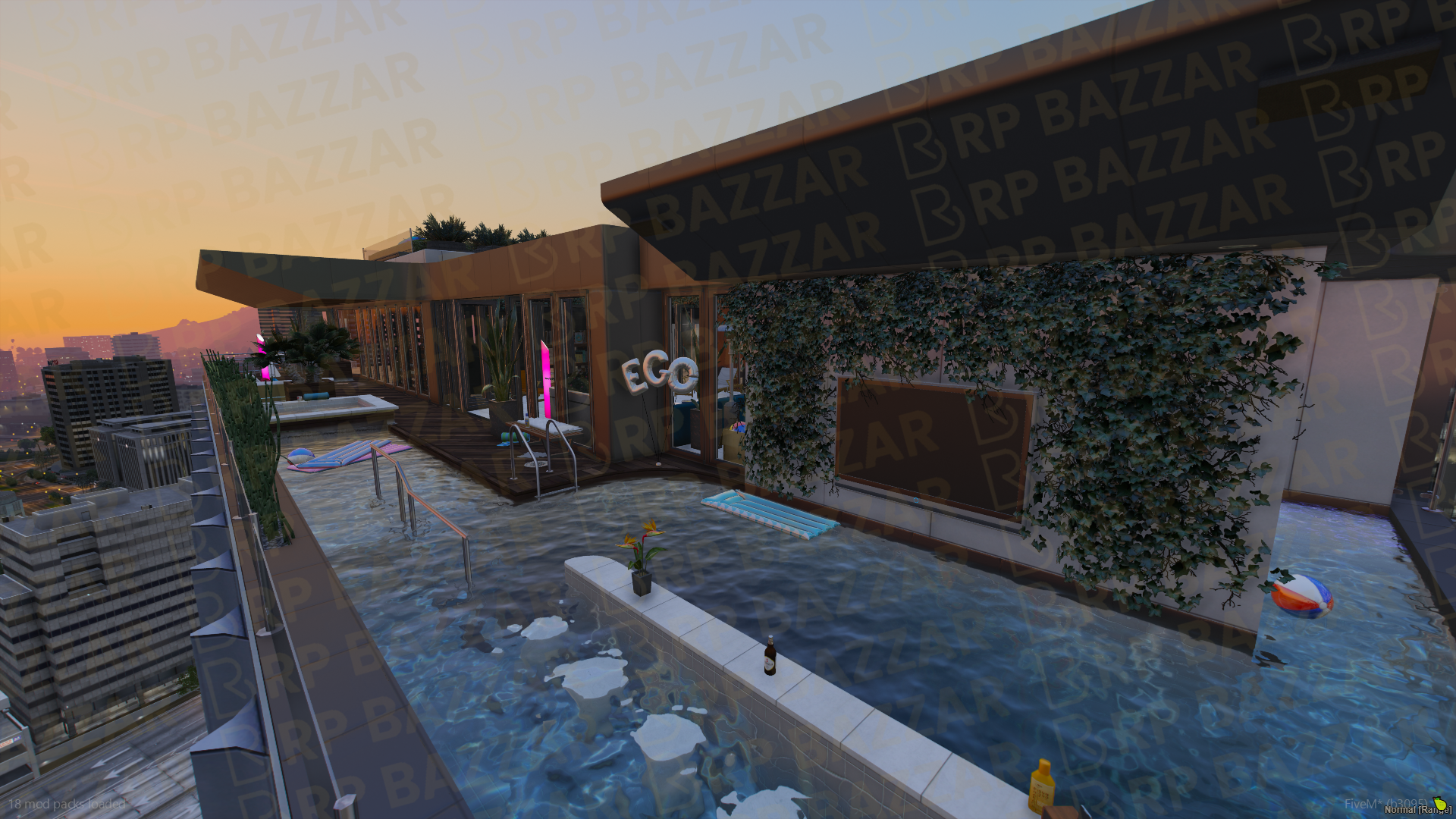 Opulent Penthouse FiveM MLO — GTA RP Interior — ESX QB QBOX — RPBazzar